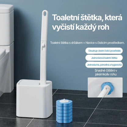 Heroza™ - Toaletní kartáč s vyměnitelnou hlavicí