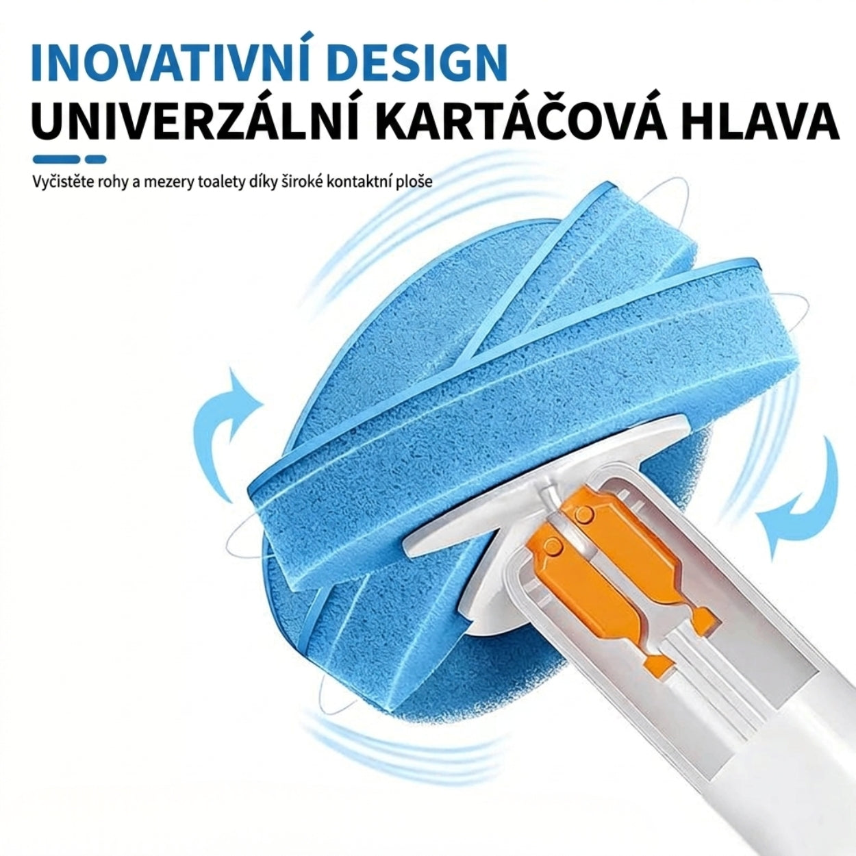 Heroza™ - Toaletní kartáč V2 s vyměnitelnou hlavicí V2
