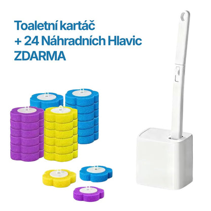 Heroza™ - Toaletní kartáč s vyměnitelnou hlavicí