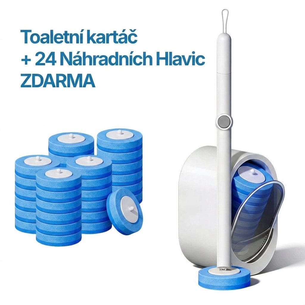 Heroza™ - Toaletní kartáč V2 s vyměnitelnou hlavicí V2